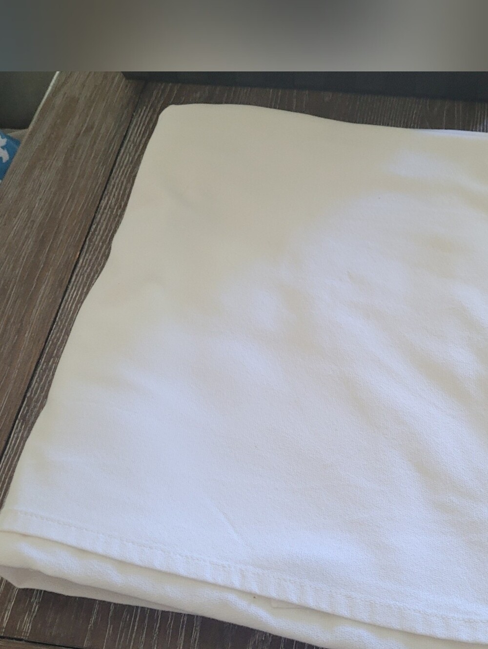 White Linen Tablecloth